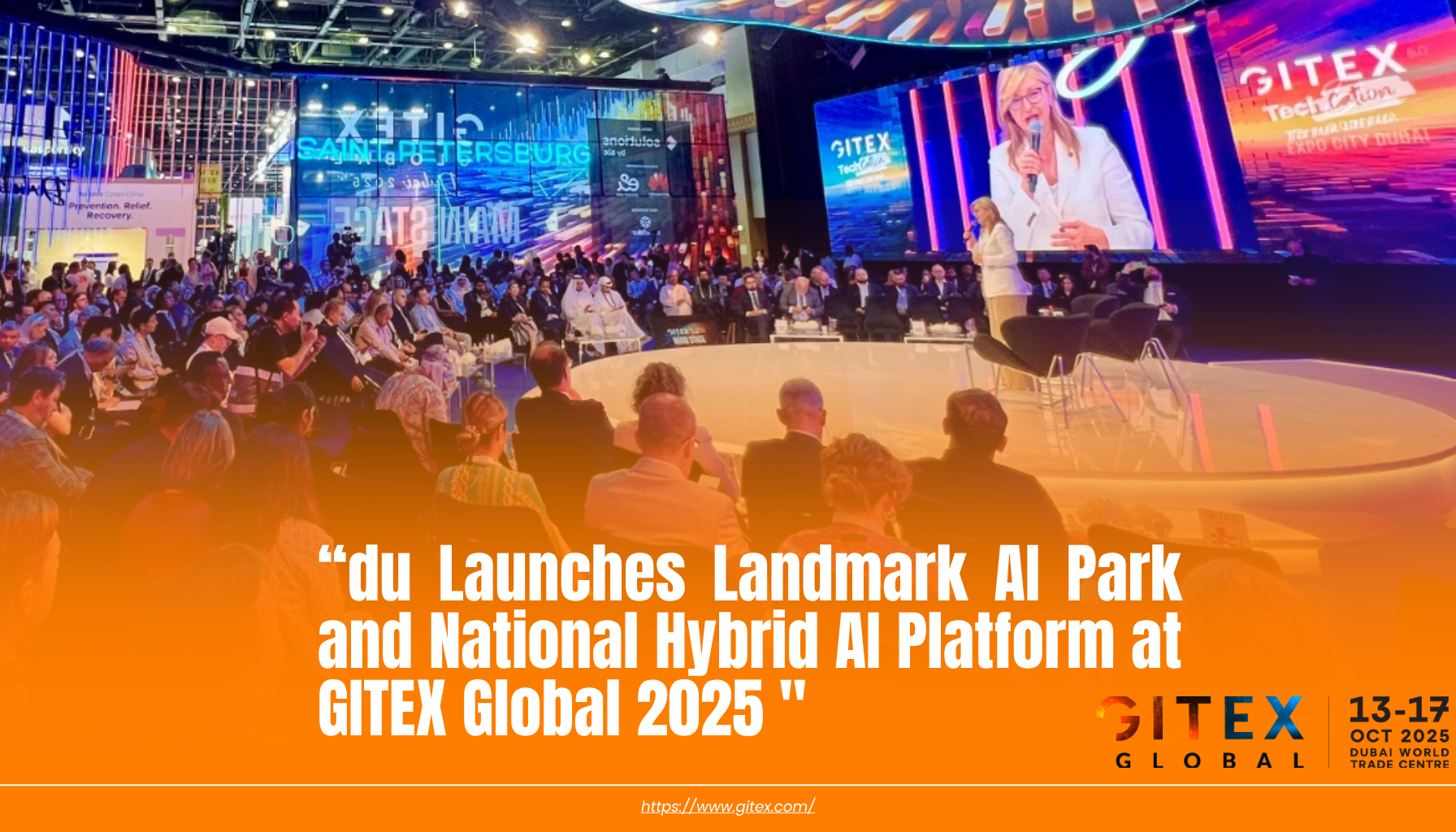 du Launches Landmark AI Park and National Hybrid AI Platform at GITEX Global 2025