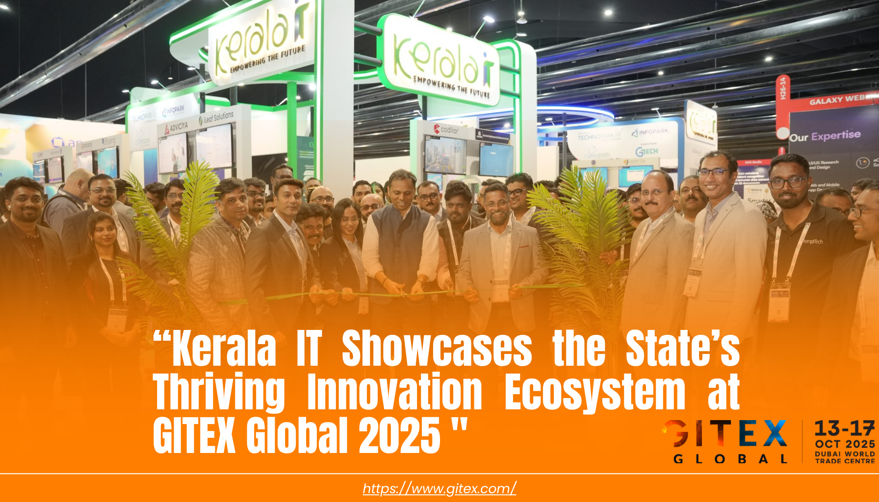 Kerala IT Showcases the State’s Thriving Innovation Ecosystem at GITEX Global 2025