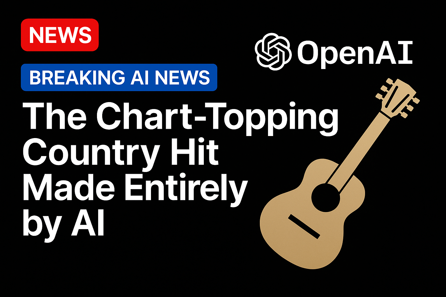The Chart-Topping Country Hit Made Entirely by AI