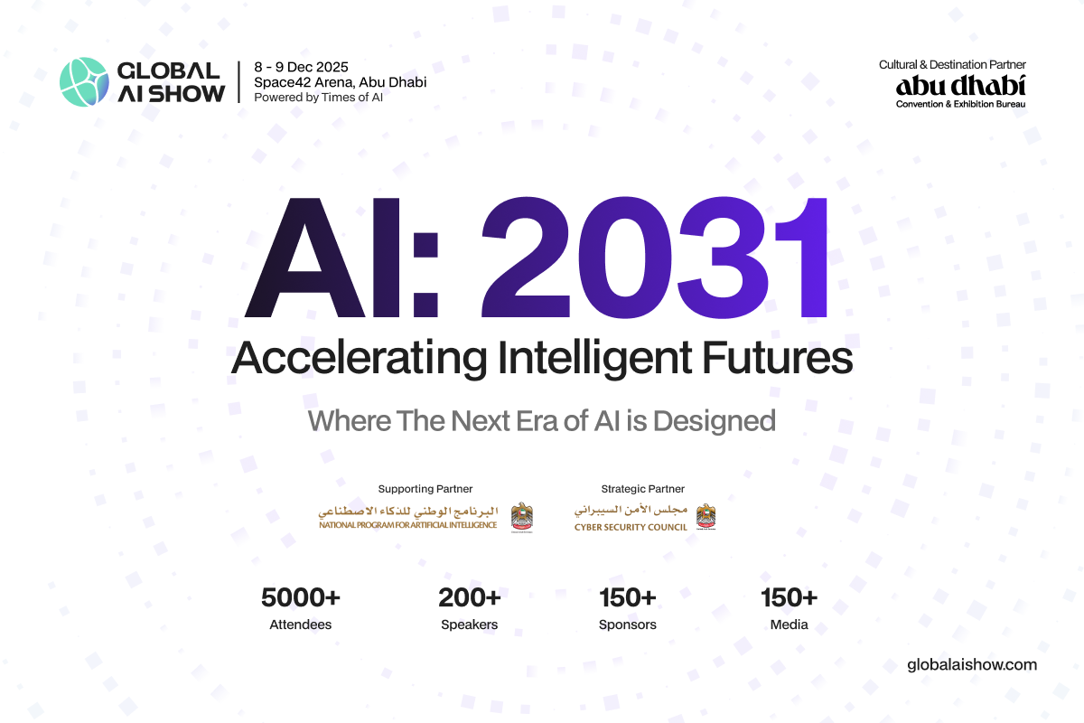 VAP Group in association with Abu Dhabi Convention & Exhibition Bureau is set to host all AI futurists at The Global AI Show at Abu Dhabi, on 8-9th December 2025
