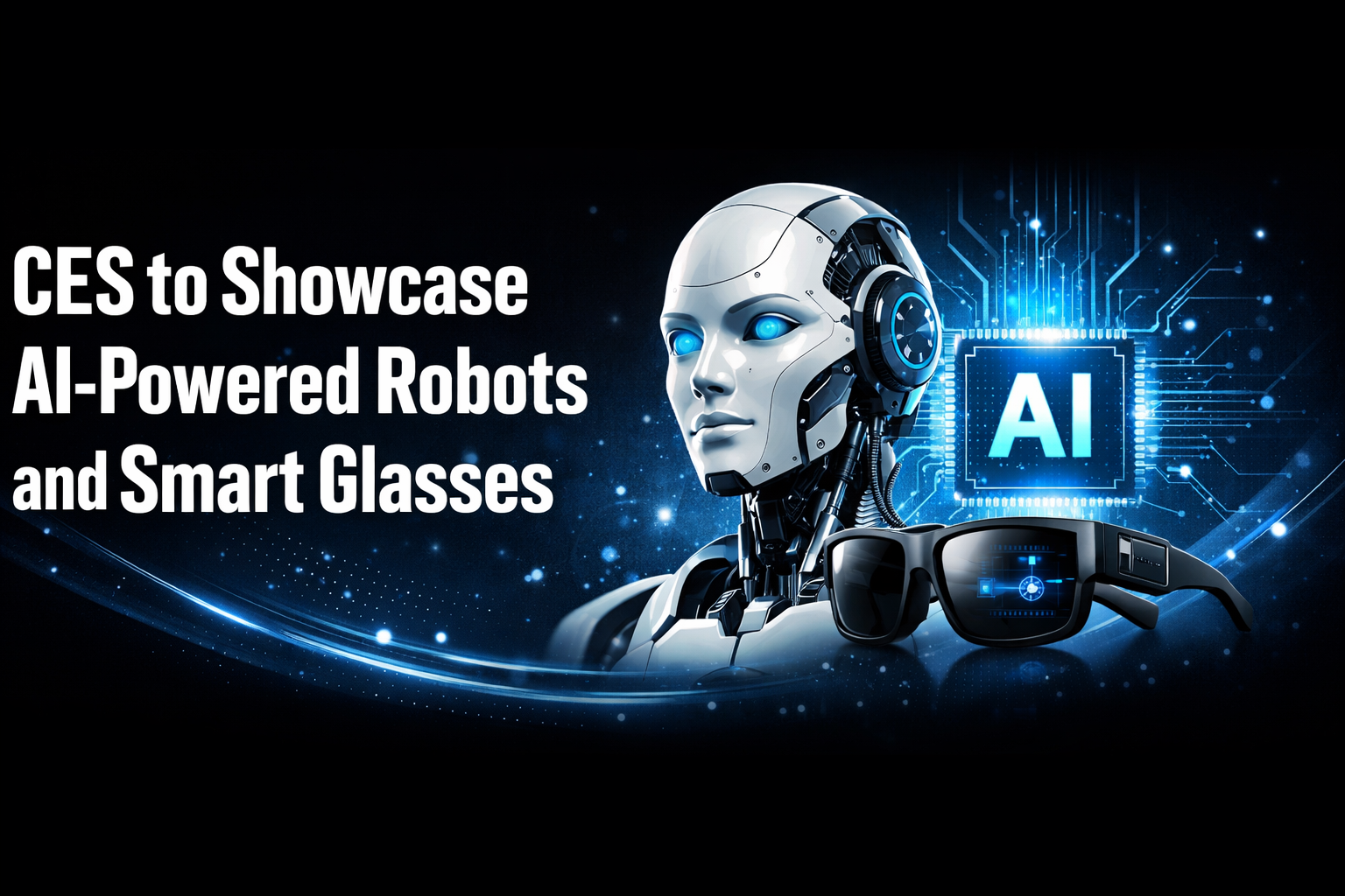 CES to Showcase AI-Powered Robots and Smart Glasses