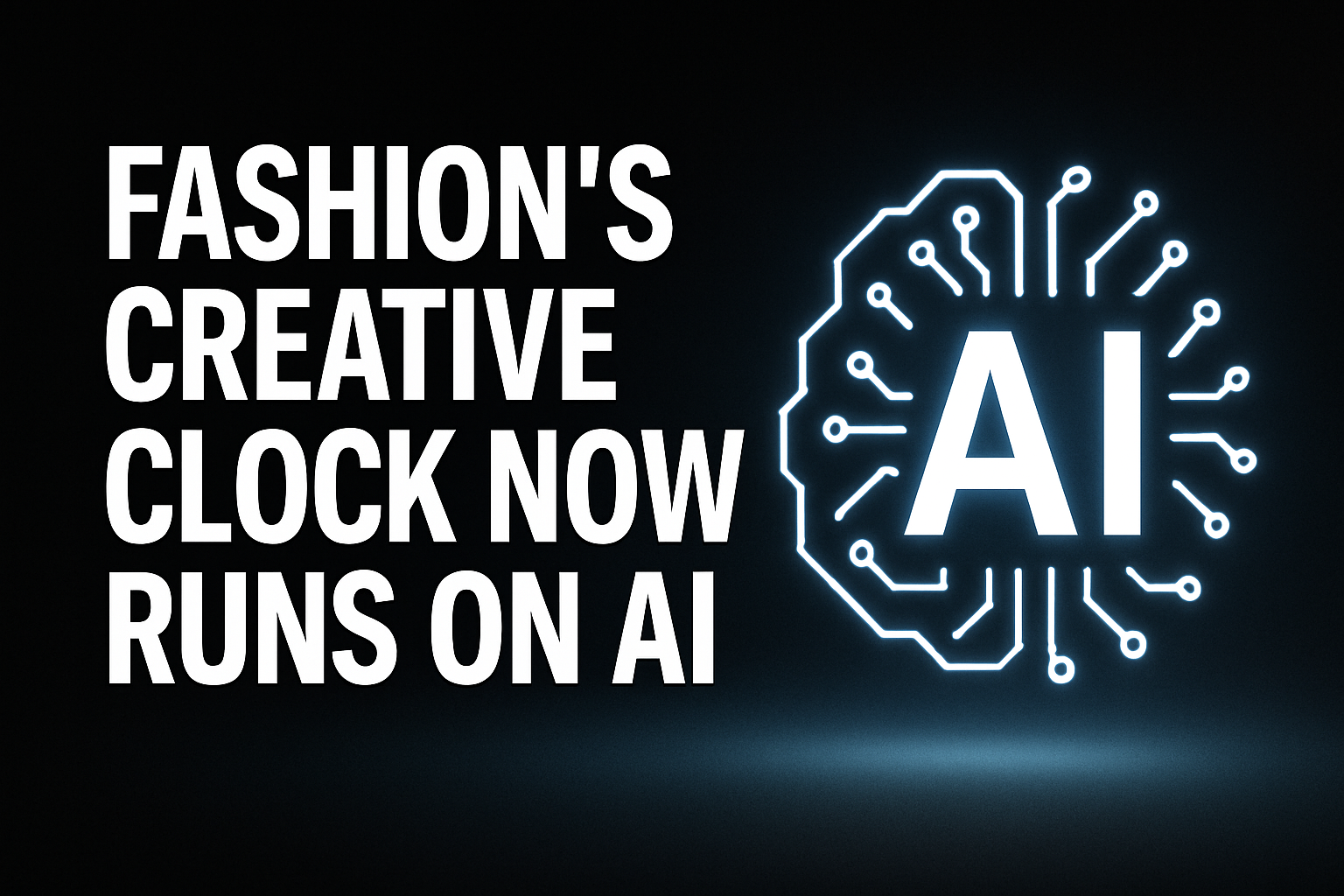 Fashion’s Creative Clock Now Runs on AI