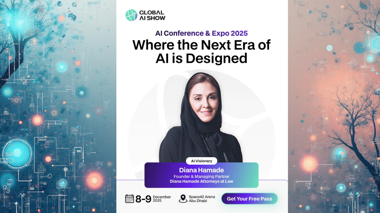 Global AI Show 2025 Welcomes Diana Hamade, Founder & Managing Partner of Diana Hamade Attorneys at Law, as a Featured Speaker