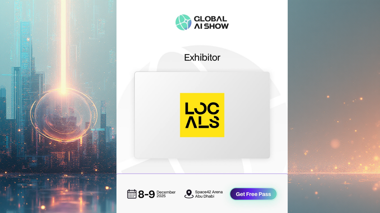 Global AI Show 2025 Welcomes LOCALS as an Exhibitor