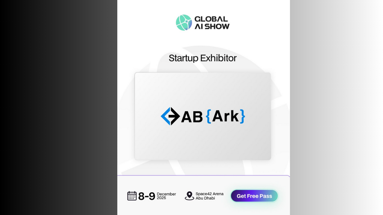 Global AI Show 2025 Welcomes AB Ark Tech as a Startup Exhibitor