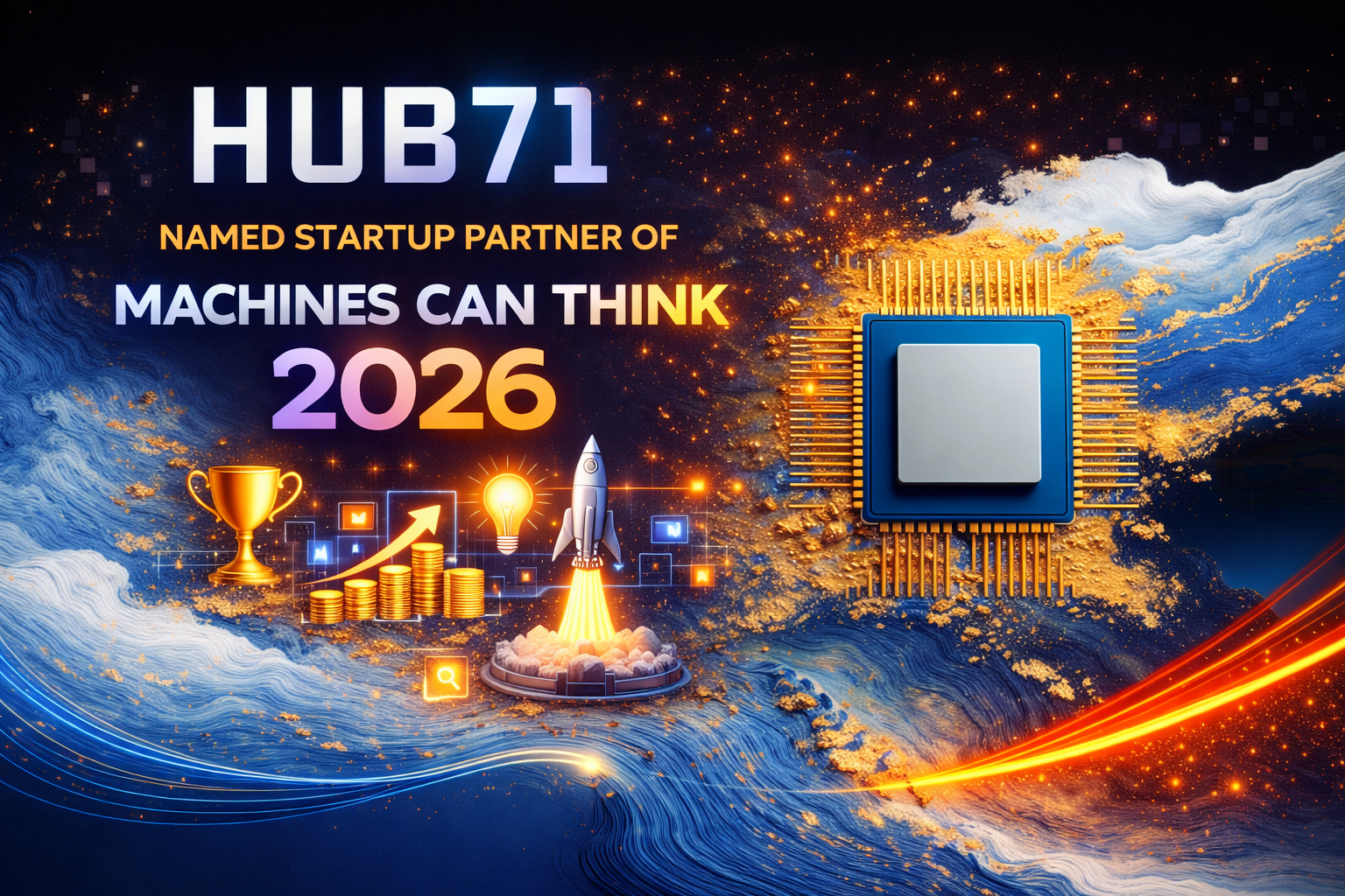 Hub71 Named Startup Partner of Machines Can Think Summit 2026