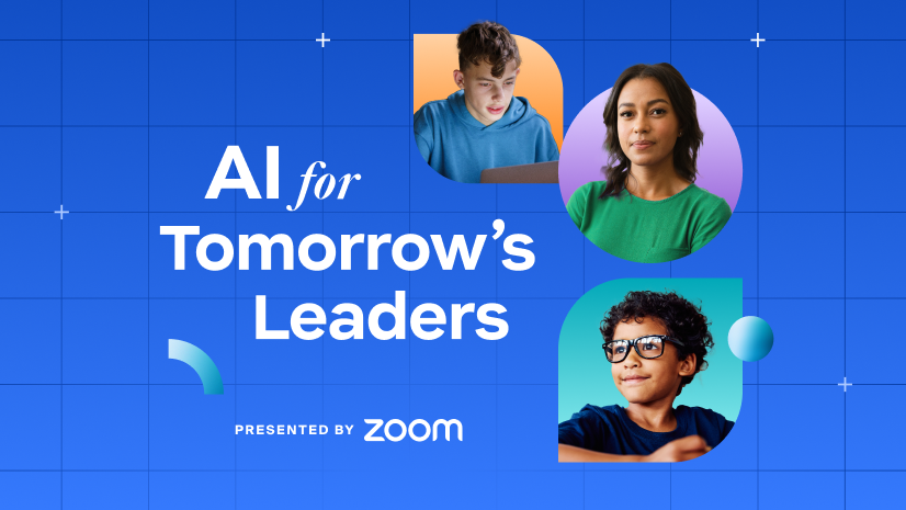 Zoom AI literacy event for Tomorrow's Leaders