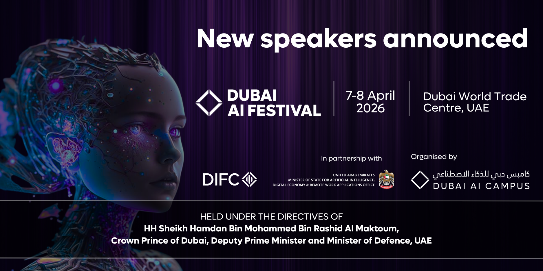 Dubai AI Festival 2026 gathers global AI leaders in April