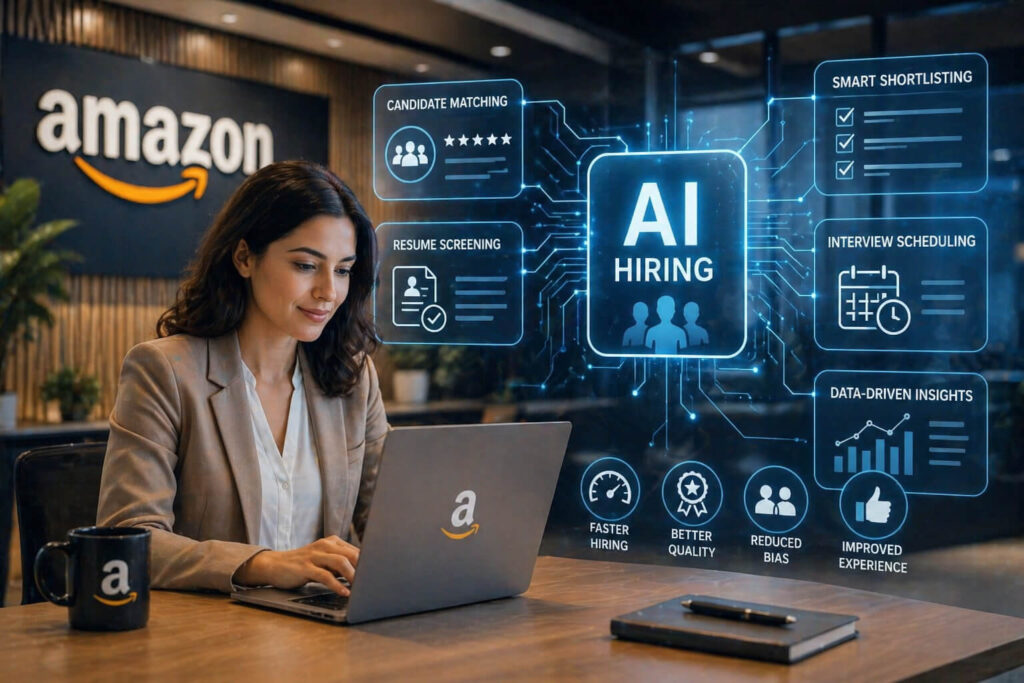 Delve into the innovative features of Amazon AI hiring software