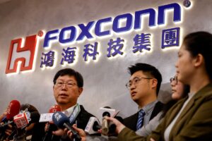 Foxconn First Quarter Revenue Jumps 30% on AI Demand Surge