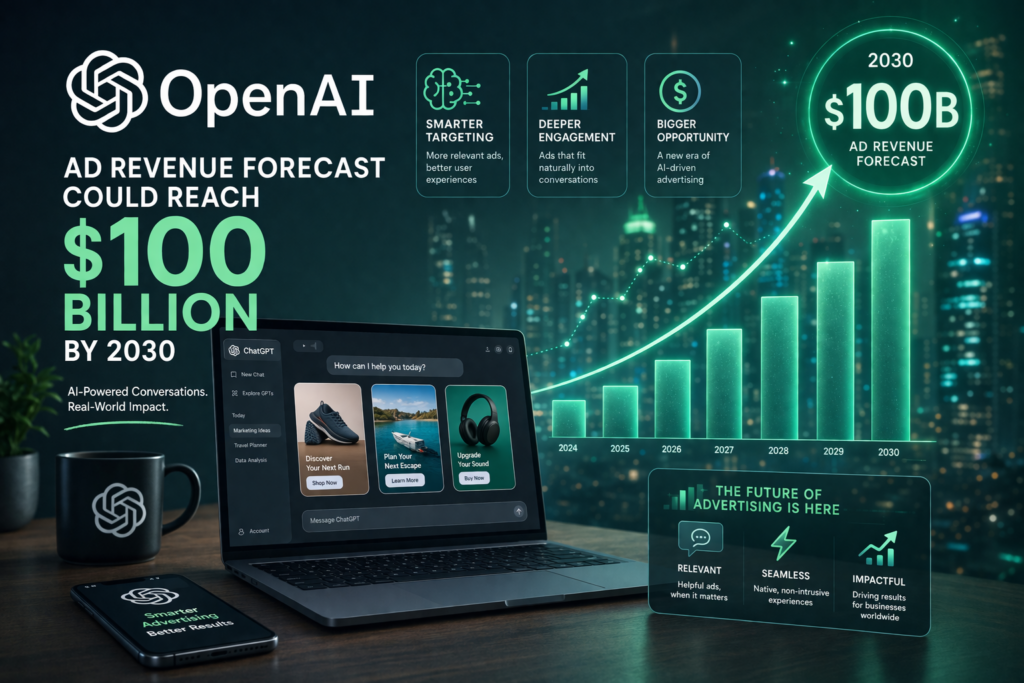 OpenAI ad revenue forecast could reach $100 billion by 2030