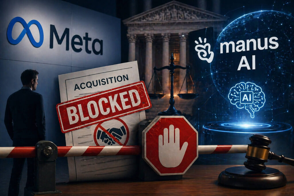 Meta Manus AI Acquisition Blocked