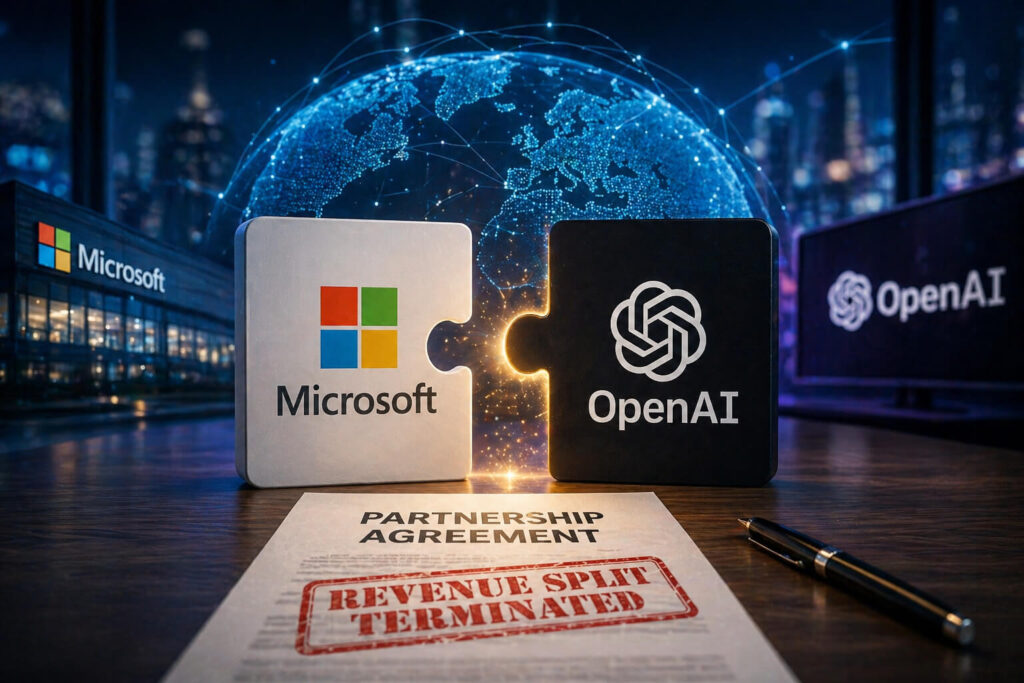 Microsoft Ceases Revenue Split With OpenAI