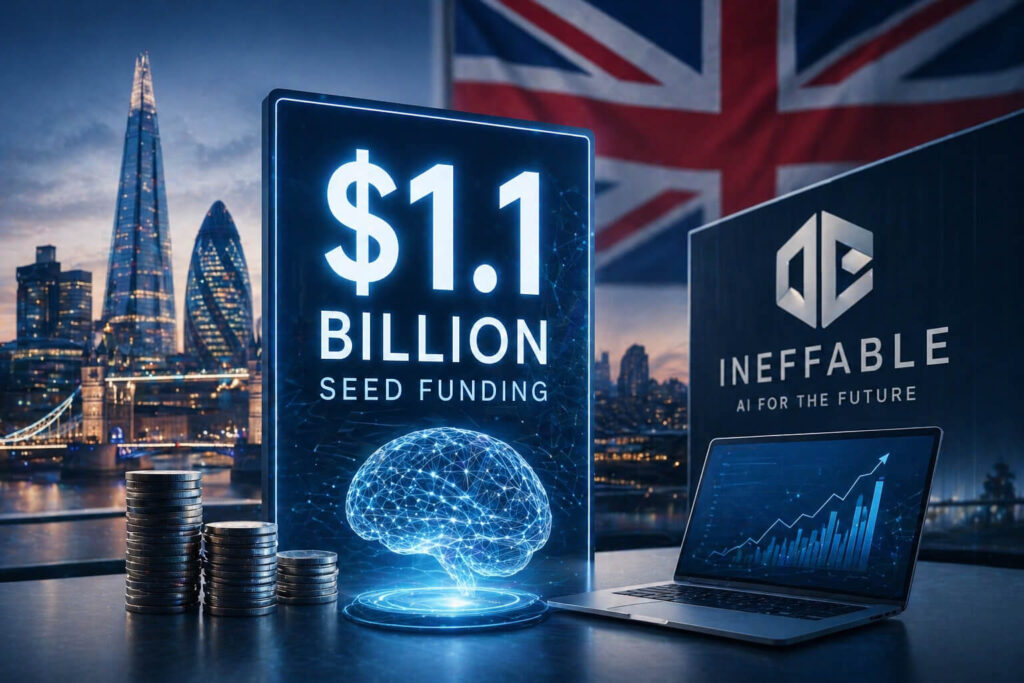 UK AI Startup Ineffable Secures $1.1B