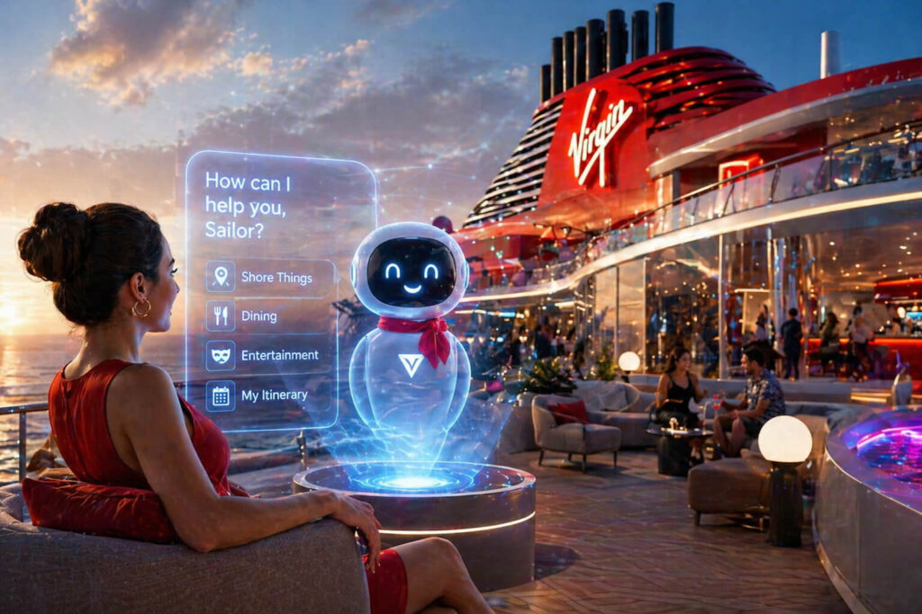 Virgin Voyages AI Rovey