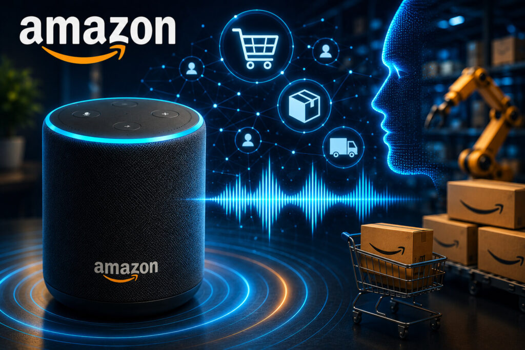 Amazon voice AI commerce