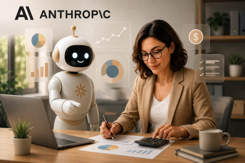 Anthropic Claude AI agents for small business finance