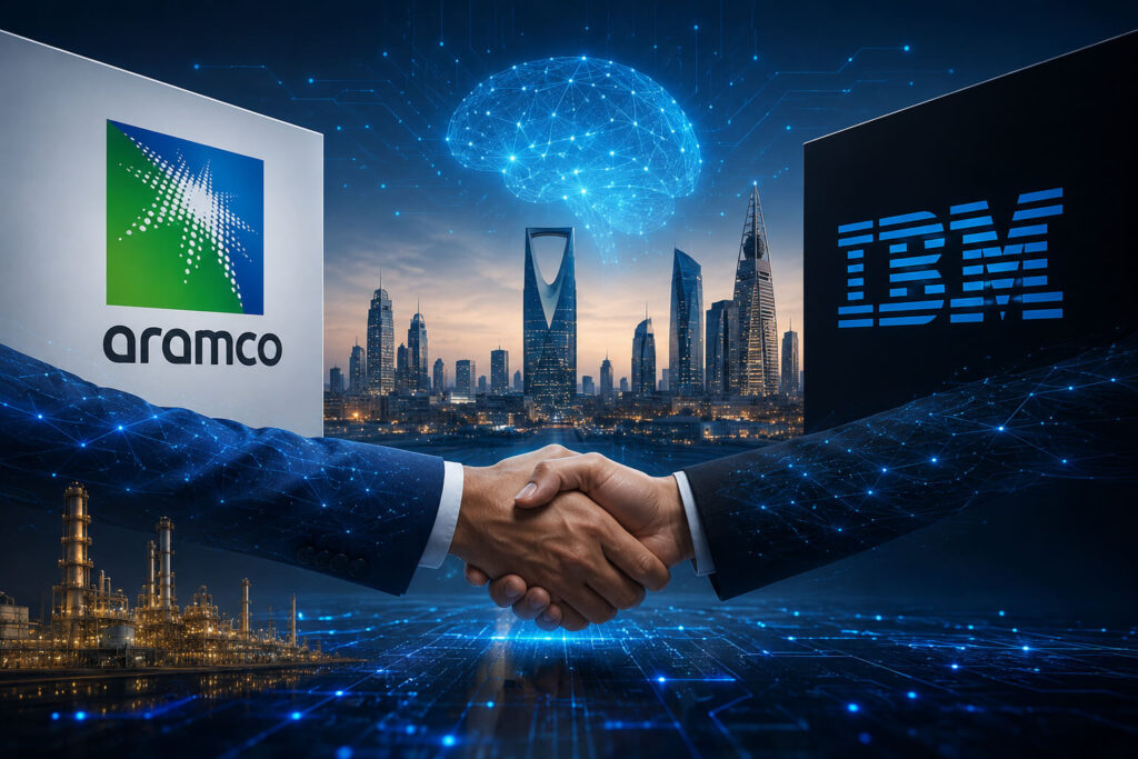 Aramco IBM industrial AI collaboration