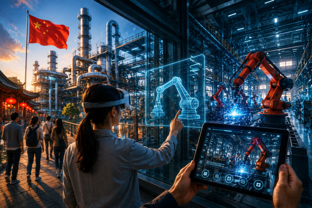 AI-powered industrial tourism