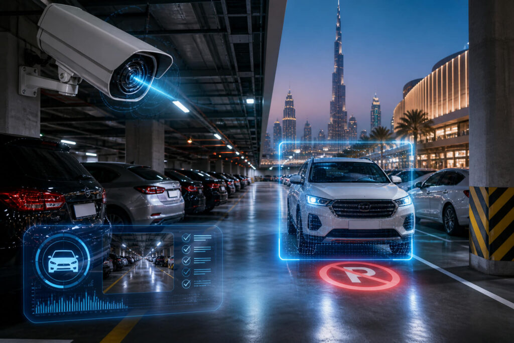 Dubai AI parking system