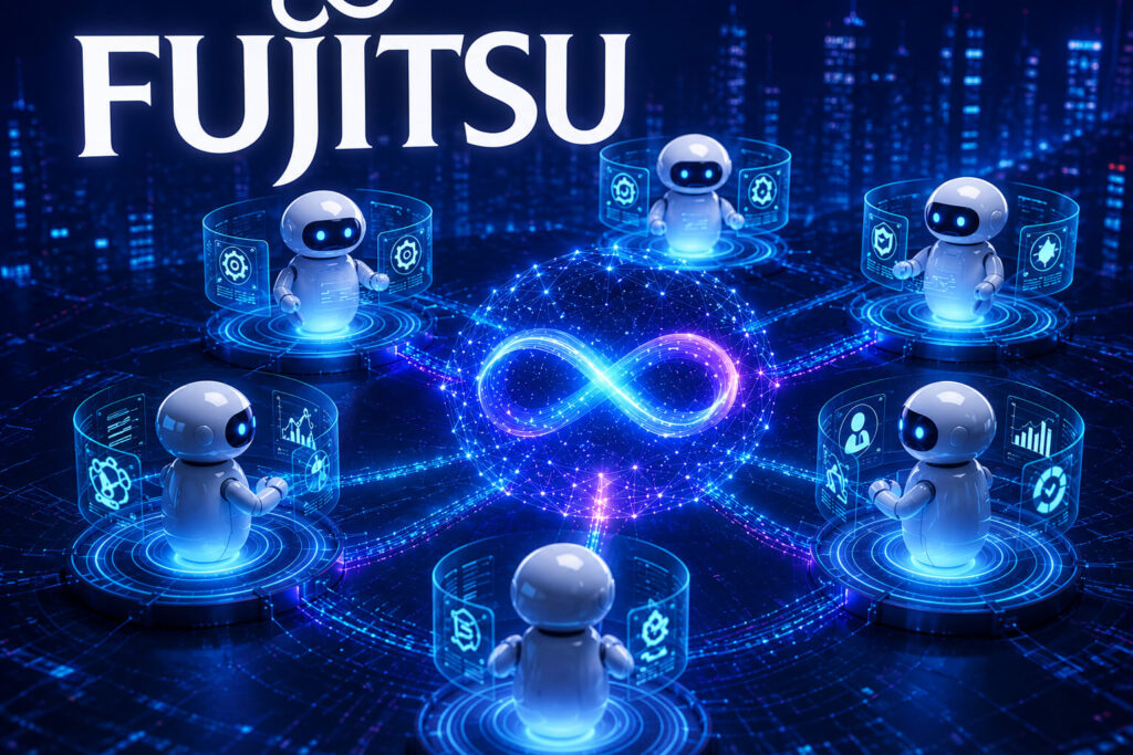 Fujitsu self-evolving multi-AI agent technology