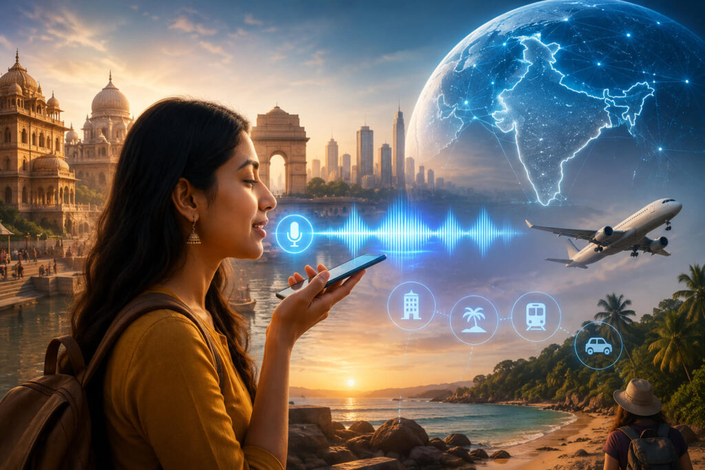 India Leads the Rise of Voice-First AI Travel Apps in 2026 Voice-first AI travel apps in India