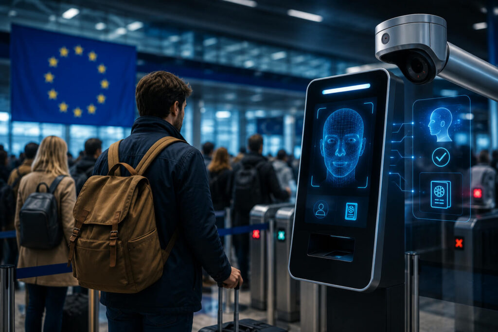 New EU AI Border System May Bring Travel Delays for US Tourists Europe AI border system