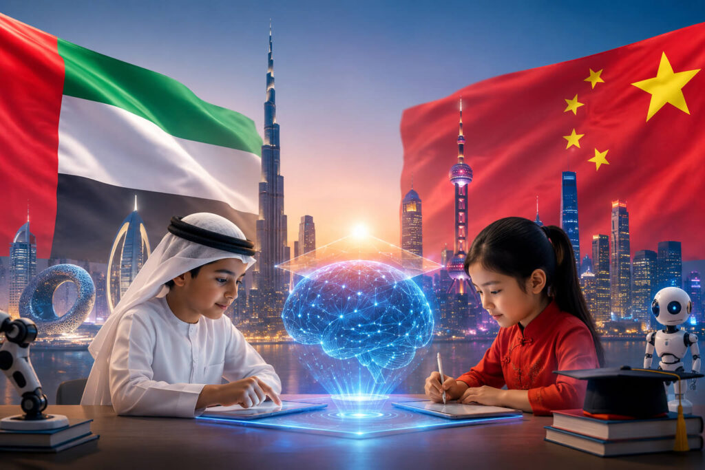 UAE China AI education partnership