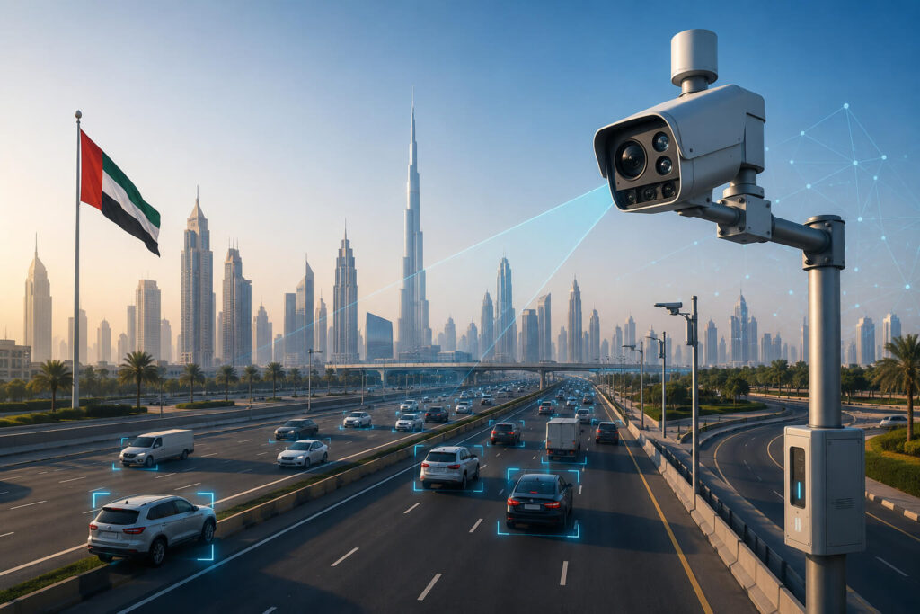 UAE AI-powered traffic monitoring stations