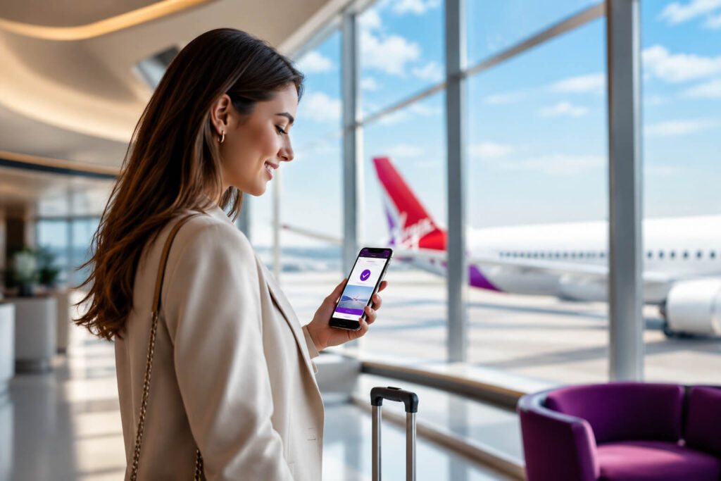 Virgin Australia digital check-in upgrade