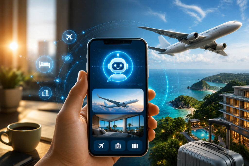 Webjet ChatGPT travel app