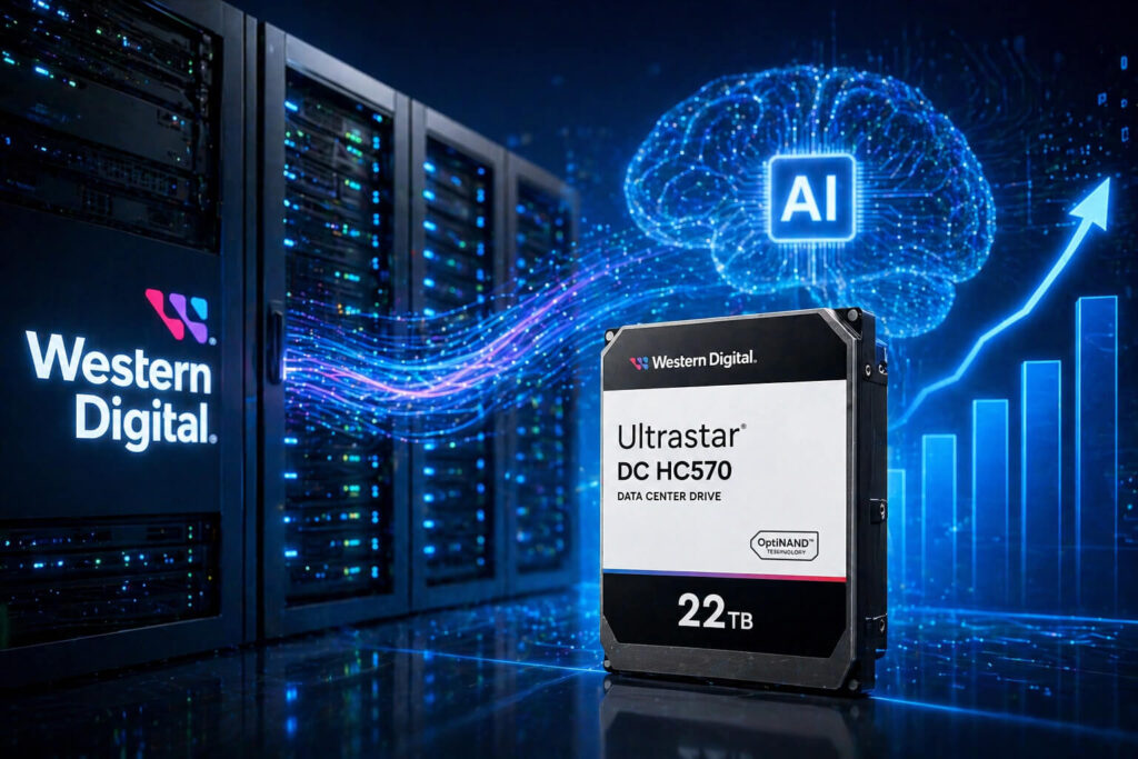 Western Digital AI storage demand