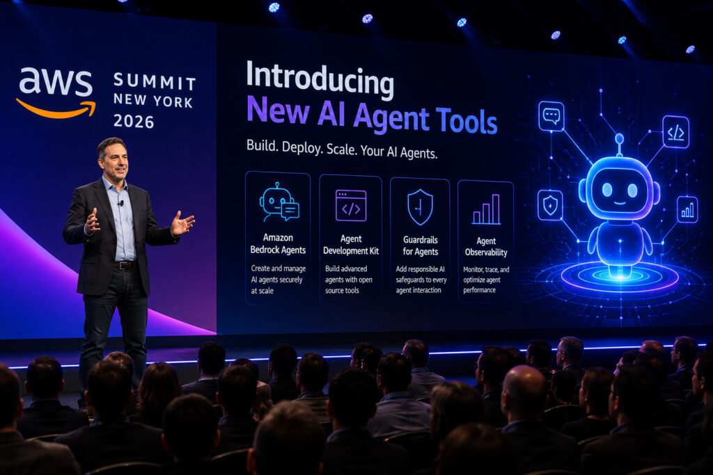 Amazon Web Services Announces Major Wave of AI Agent Innovations at AWS Summit New York 2026 AWS AI agents