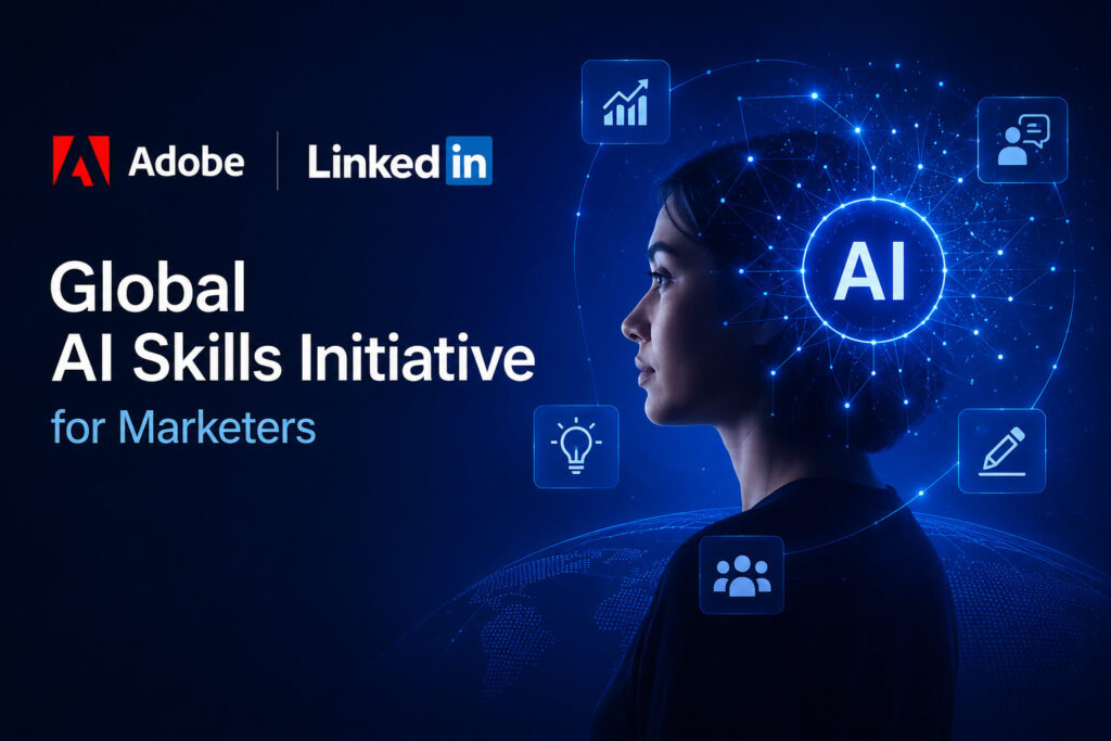 Adobe LinkedIn AI skills initiative