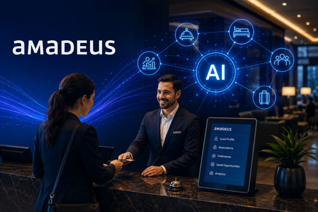 Amadeus Expands AI Strategy Across Hospitality Sector Amadeus AI hospitality strategy