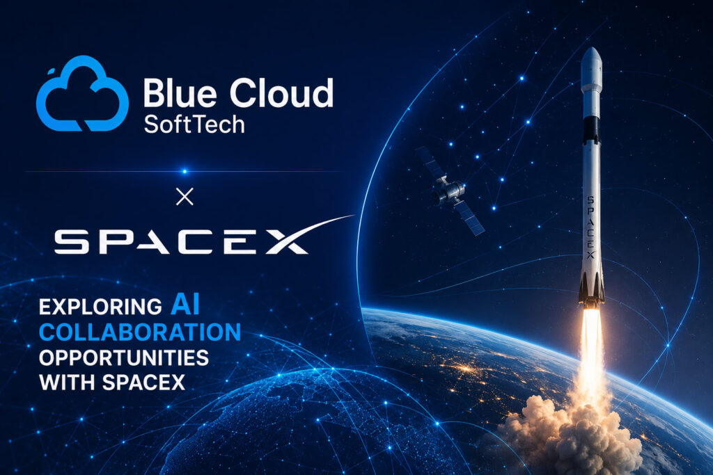 Blue Cloud SoftTech Explores AI Cooperation Opportunities with SpaceX Blue Cloud SoftTech SpaceX AI collaboration