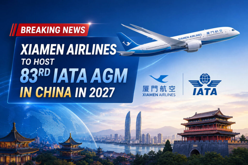 Breaking News: Xiamen Airlines to Host 83rd IATA AGM in 2027 Xiamen Airlines to host 83rd IATA AGM