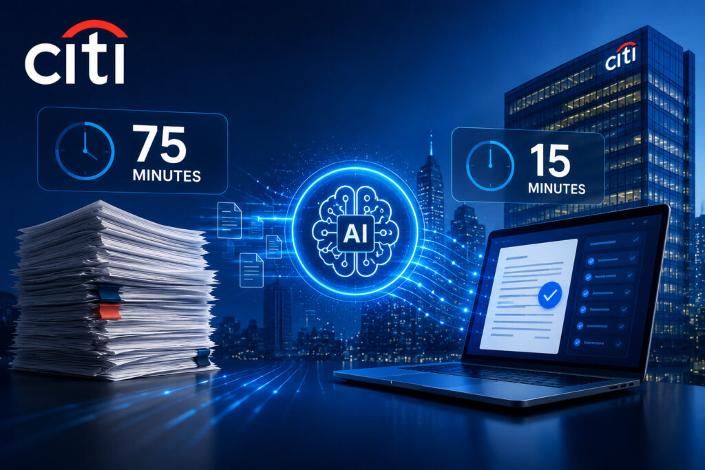 Citi AI document review