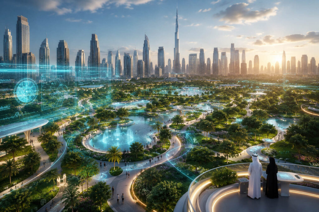 Dubai AI park design challenge