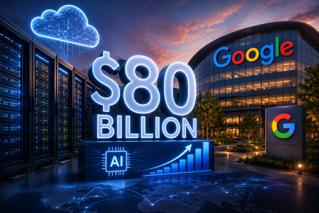 Google Seeks $80 Billion for AI Infrastructure Expansion Google AI infrastructure