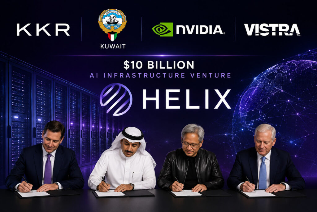 KKR Kuwait AI infrastructure venture