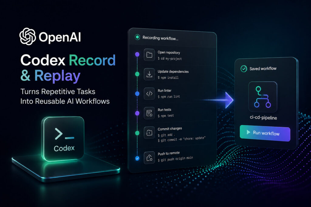 Codex from OpenAI Simplifies Workflow Automation with Record & Replay OpenAI Codex Record & Replay