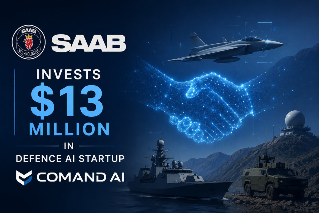 Saab invests in Comand AI