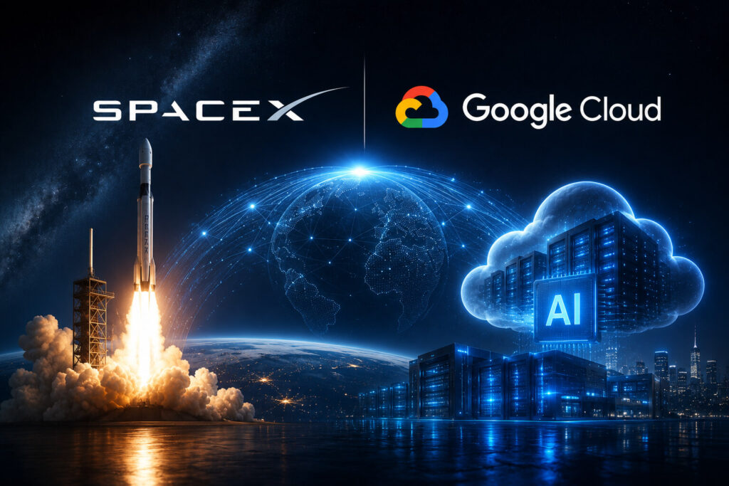 SpaceX Google cloud deal