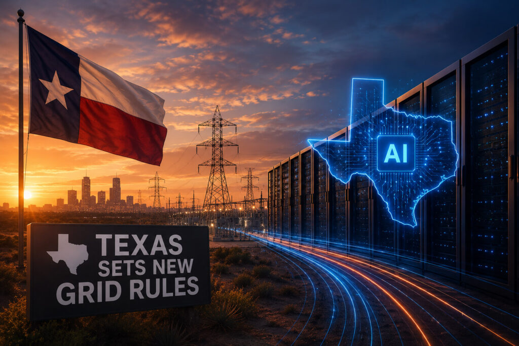 Texas AI data center grid rules