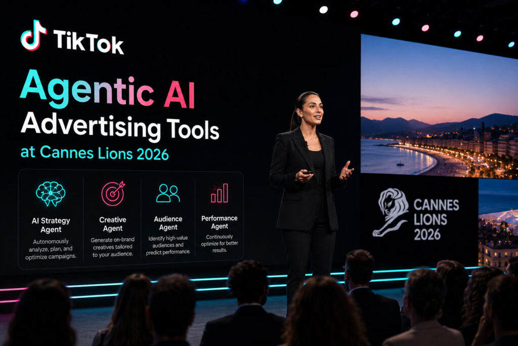 TikTok launches agentic AI advertising tools at Cannes Lions 2026 TikTok launches agentic AI advertising tools at Cannes Lions 2026