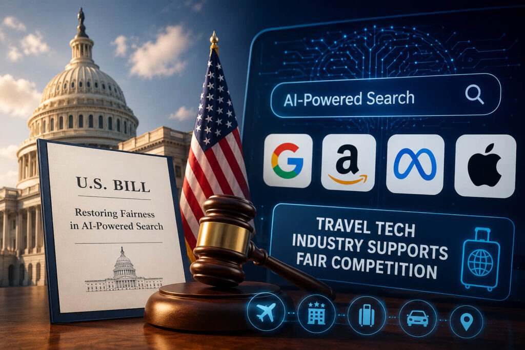 Travel Tech Backs New U.S. Bill Targeting Big Tech Control Over AI-Powered Search AI-powered travel search