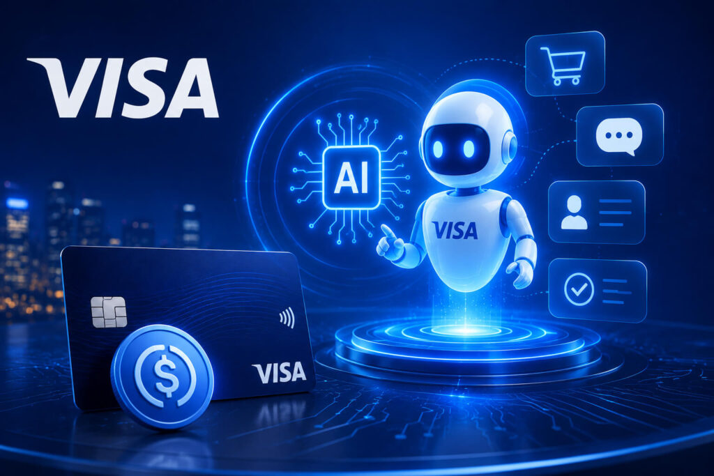 Visa Unveils AI and Stablecoin Tools to Power the Future of Agentic Commerce Visa AI and stablecoin tools