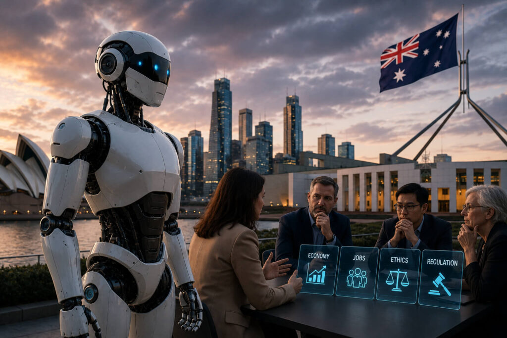 AI Humanoid Robots Push Australia Into a Harder Tech Debate