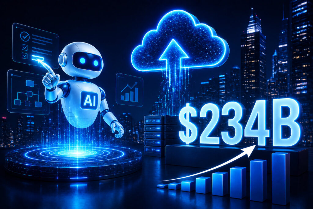Agentic AI Could Disrupt $234B in SaaS Spending by 2030 agentic AI SaaS spending